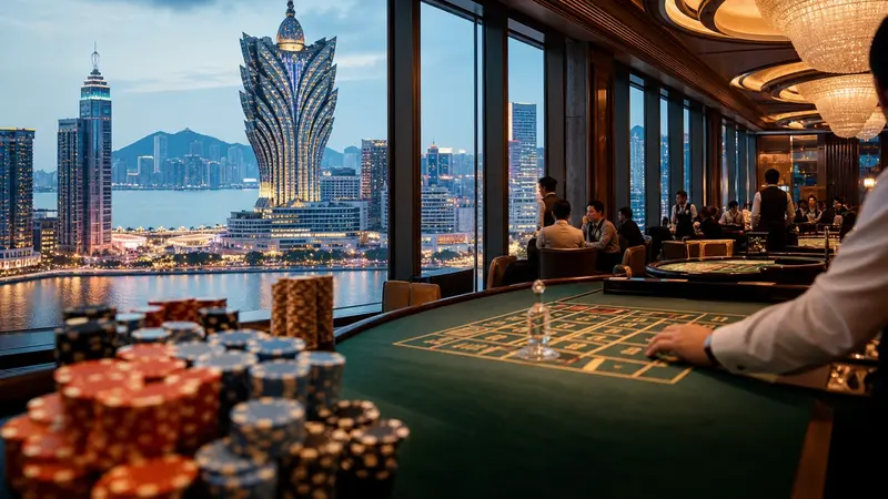 Pendapatan Kasino Macau Mengalami Penurunan Tahunan di Juli Tapi Meningkat Sejak Juni